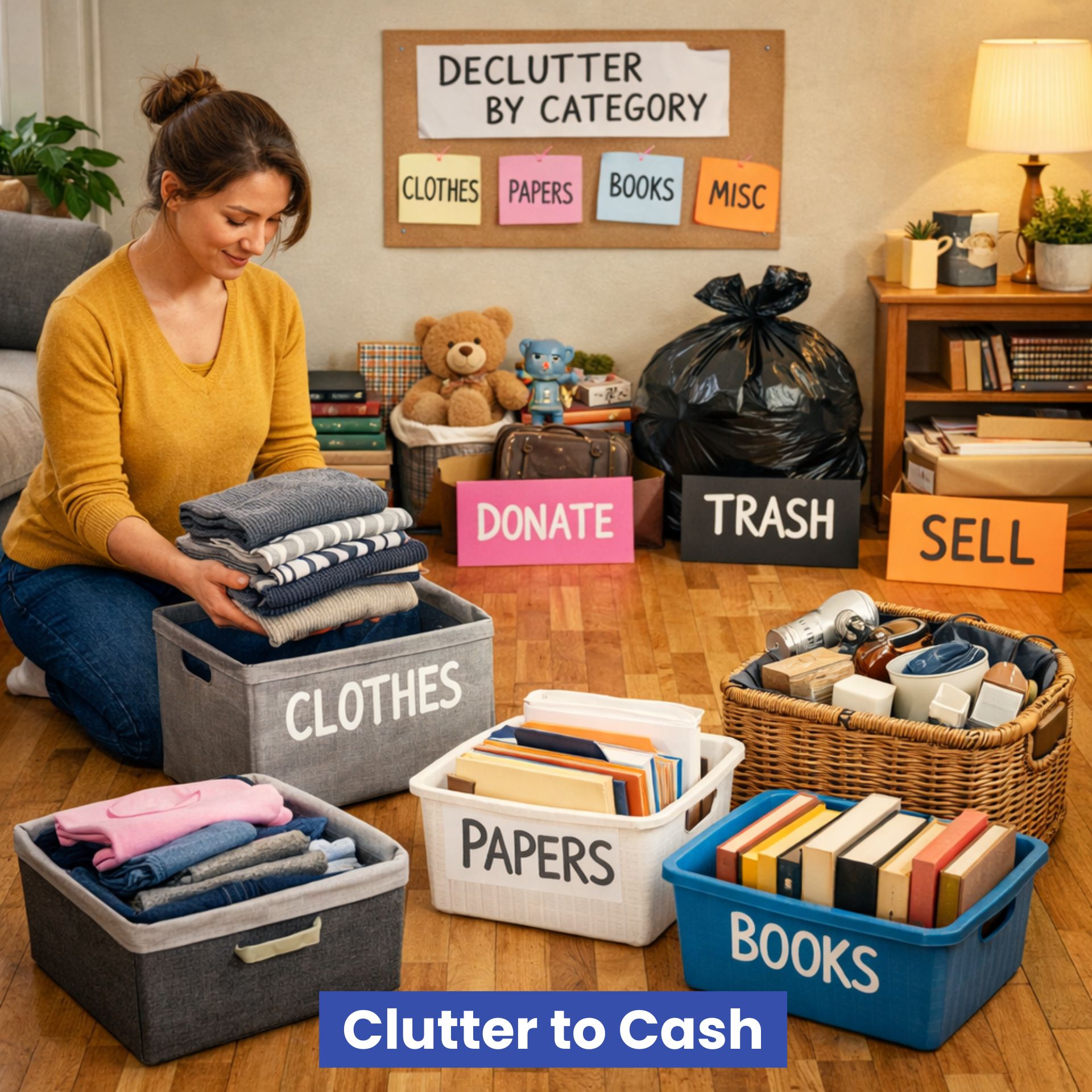 organize by category