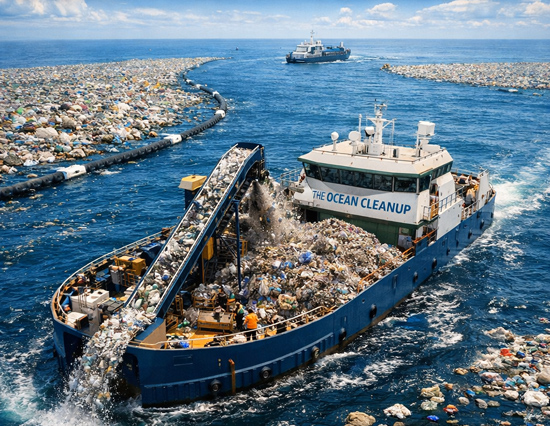 ocean clean up and removal