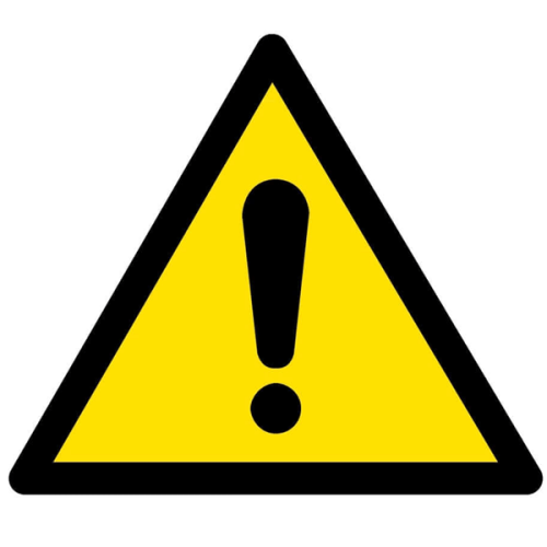 asbestos warning